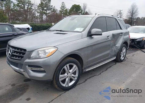2013 Mercedes-Benz Ml 350 4Matic из США, поврежденный, VIN 4JGDA5HB6DA123301